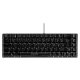 Deltaco Gaming DK240 60% Tastatur med RGB (Semi transparent) Sort