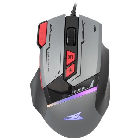 Baracuda BGM-047 Manta Mus - RGB, 8 Knapper, 12800 dpi - Sort