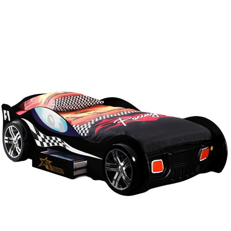 Turbo Racing Bilseng med Skuffe  Sort
