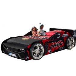 MRX Night Racer 81 Træ Bilseng, Sort