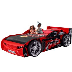 MRX Night Racer 81 Træ Bilseng, Rød