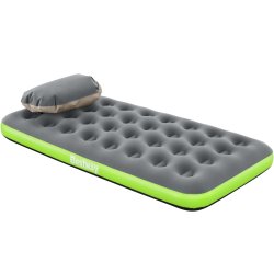 Bestway Roll & Relax Luftmadras   "188 x 99 x 22cm"  (inkl. pumpe)