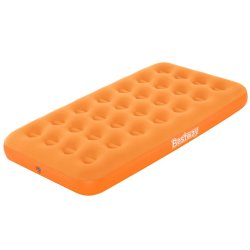 Bestway DrowsyDreamer Luftmadras  "158 x 89 x 18 cm" m/pumpe, Orange