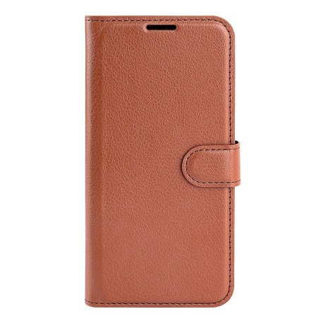 iPhone 17  - Læder Cover / Pung    "Brun"
