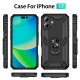 iPhone 17 - Armor Hybrid Cover Med Kickstand   "Sort"