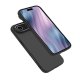 iPhone 17 Air - Fleksibelt Gummi Cover    "Mat sort"