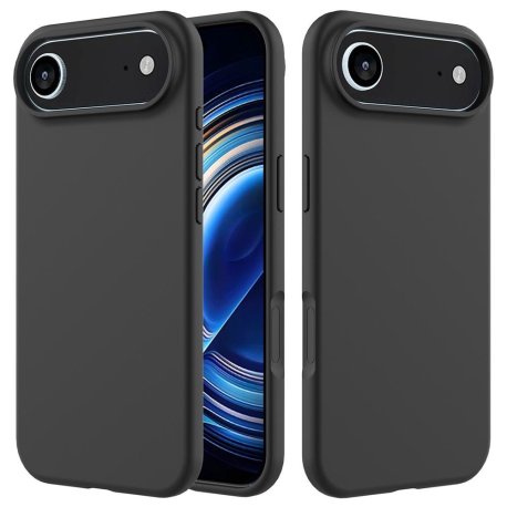 iPhone 17 Air - Azmaro Tyndt Silikone Cover   "Sort"