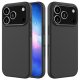 iPhone 17 Pro - Silikone Slim Cover   "Mat sort"