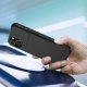 iPhone 15 - SLIDE Hybrid Cover Med Kortholder   "Sort"