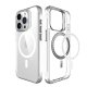 iPhone 16 Pro - Slim clear Magnetisk Hybrid cover - Magsafe kompatibel