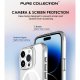 iPhone 16 Pro - Slim clear Magnetisk Hybrid cover - Magsafe kompatibel