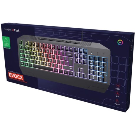 Trust GXT 836 Gaming Tastatur - RGB