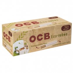 OCB Eco-Tubes - Ublegede Cigaretrør 250 Stk