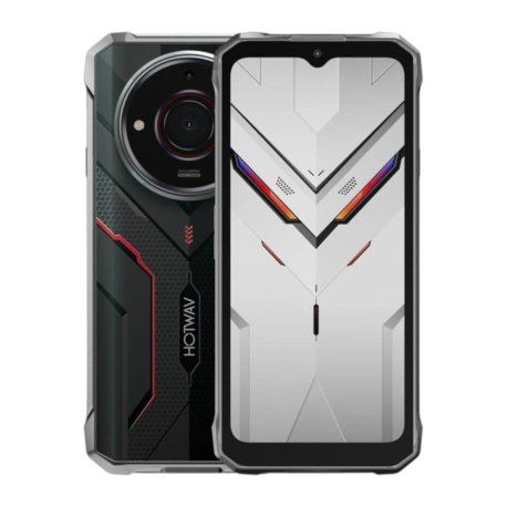 Hotwav T7S Smartphone - 6.52" HD+, 4GB RAM, 128GB, IP68 - Sort