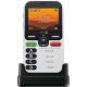 Doro Leva X10 Mobiltelefon - 4G, 128MB, USB-C - Hvid