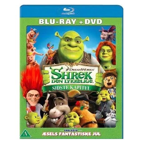 Shrek 4 Den Lykkelige - Forever After - Blu-Ray & DVD