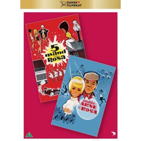 5 Mand og Rosa  &  Smukke Arne og Rosa   "DVD"  Box 2 Film