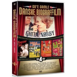 Goé Gamle Danske Biograffilm - Med Ghita Nørby    "DVD"