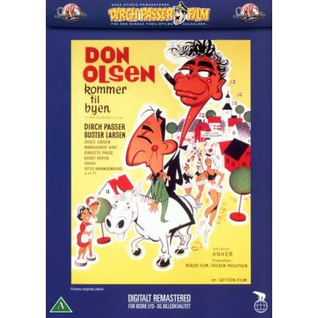 Don Olsen Kommer Til Byen   "DVD"