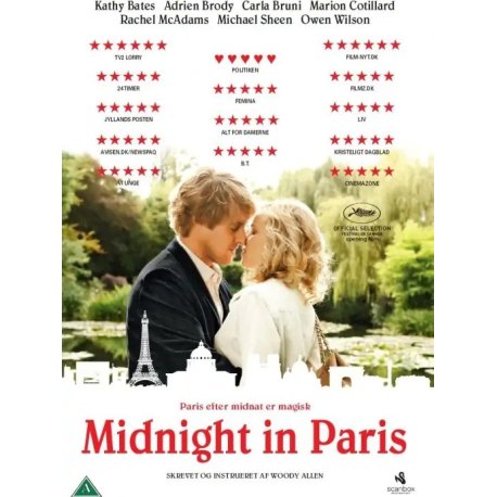 Midnight in Paris   "DVD"