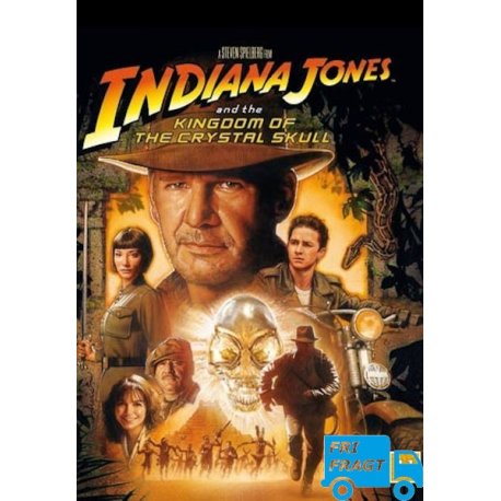 Indiana Jones og Krystalkraniets Kongerige   "DVD"