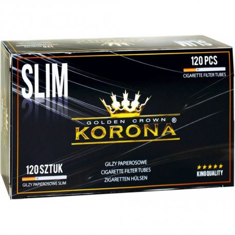 Korona Slim Filter  120 Stk Rør