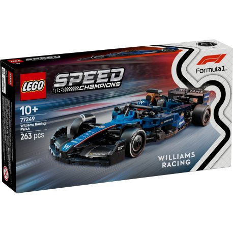 LEGO  Speed Champions Williams Racing FW46 F1 Racerbil - 263 Dele  "10 år"