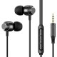 Forever EP-01 In-Ear Hovedtelefoner – 3,5 mm Jack Sort
