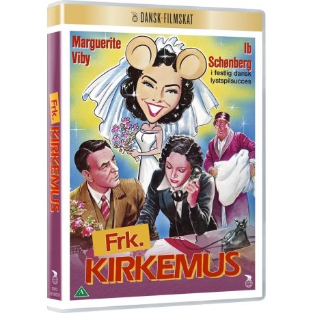 Frøken Kirkemus   "DVD"