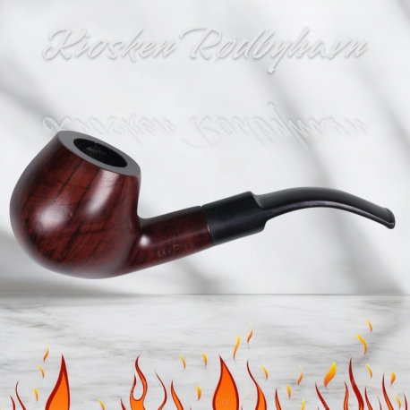 Pibe "Mr.Pipe"  Jujube-træ, Matbrun. 9 mm