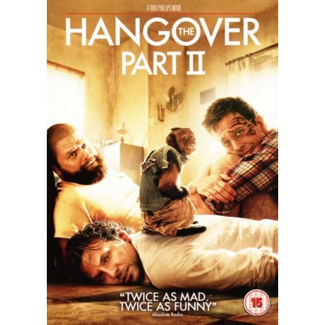 Hangover, Part II  (Tømmermænd i Thailand)   "DVD"