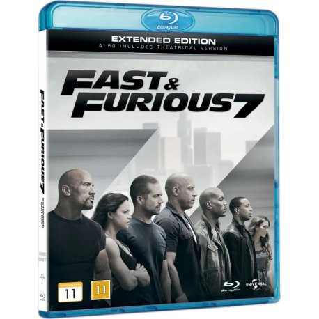 Fast And Furious 7   "Blu-Ray"