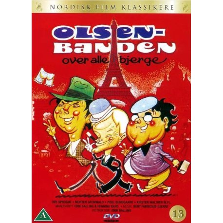 Olsen Banden  - Over Alle Bjerge   "DVD"