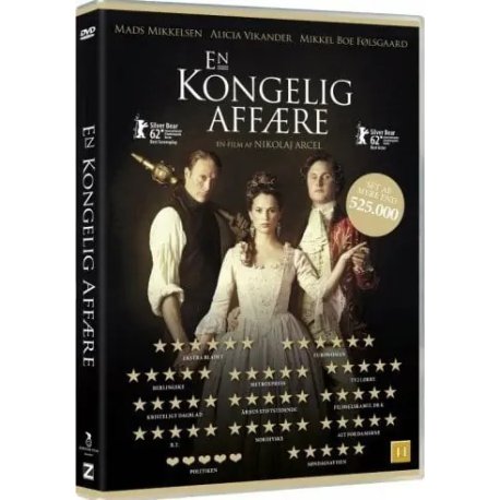 En Kongelig Affære / A Royal Affair    "DVD"