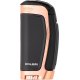 Colibri E3 Triple Jet Butan Flamme Lighter   Sort/Roséguld