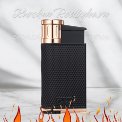 COLIBRI Evo  Med  Skrå Jet Flamme   Sort/Roseguld