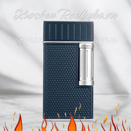 COLIBRI Lighter Julius II   Marineblå/Krom