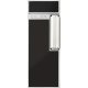 COLIBRI  Lighter Continental   Sort / Krom