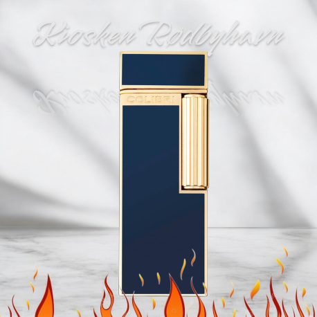 COLIBRI  Lighter Continental Navy  Marine/Guld