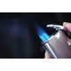 JEAN CLAUDE 4-flammet Jetlighter Connor Gummifinish Sort