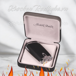 JEAN CLAUDE 4-flammet Jetlighter Connor Gummifinish Sort