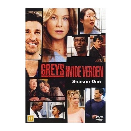Grey's Anatomy / Greys Hvide Verden - Saeson 1   "DVD"