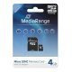 MediaRange Micro SDHD kort 4 gb