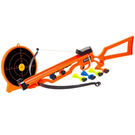 Sureshot Armbrøst + Skydeskive  m/6 Dartpile