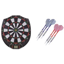 Elektronisk Dartspil 38 cm m/6 pile