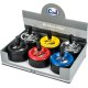 Roterende Askebæger Metallisk Sort Mat/Assorterede Farver
