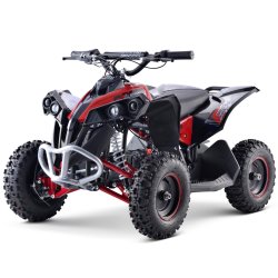 EL Mini ATV Renegade 1000W m/fart Begrænser+lys   "Rød"