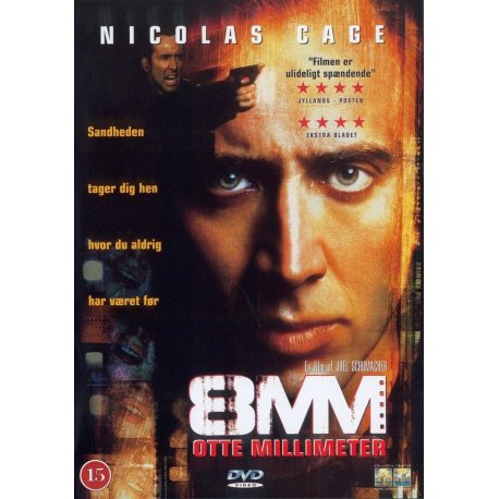 8MM   (Eight Millimeter)    "DVD"