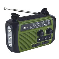 Sinox Bluetooth Nødradio    "Grøn"