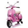 Vespa PX150 EL scooter 10,8V (Opgraderet udgave)    "Pink"